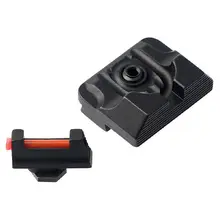 Tactical Fiber Optic Front Sight / Rear Combat Handgun Glock Airsoft Sights Black For standard models Hunting Accessories цена Tactical Fiber Optic Front Sight / Rear Combat Handgun Glock Airsoft Sights Black For standard models Hunting Accessories цены онлайн