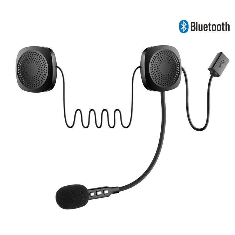 Беспроводные bluetooth-наушники гарнитура для шлема совместимая с мотоциклетным