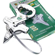 Рулетка из нержавеющей стали Выдвижная 30 м/50 м/100 м измерительные Ленточные линейки для строительной съемки измерительный инструмент