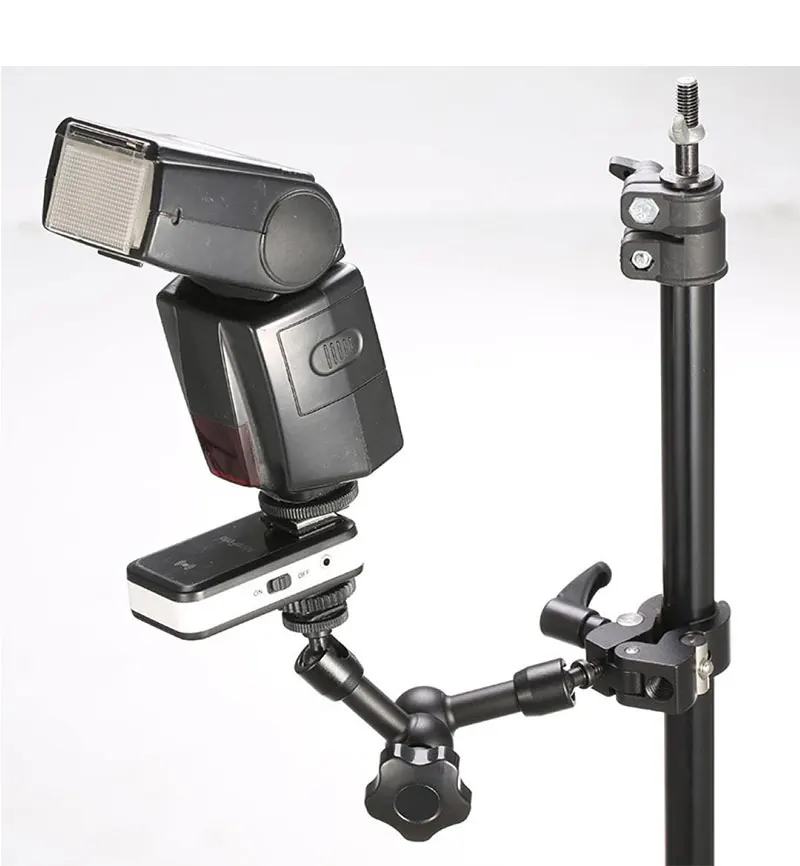 Multifunctional Crab Claw Clamp Small Super Clamp For Dslr Camcorder LCD Monitor Photo Studio Flash Light Accessories (9)