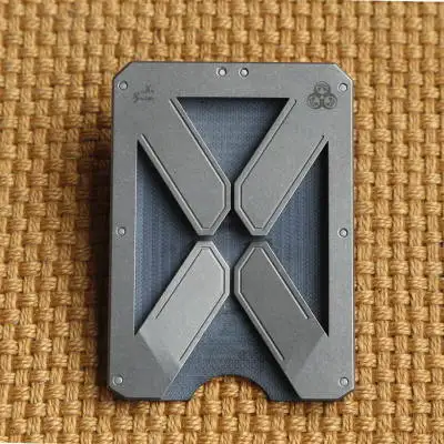 X титановый футляр держатель для карт многоцелевой держатель для карт EDC оборудовать Для мужчин t Для мужчин бумажник