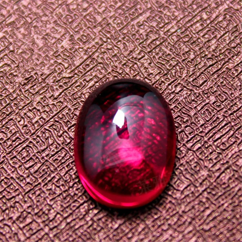 Joanlyn рубиновый овальный кабошон гладкая полированная поверхность яйцевидная форма кроваво-Красный Рубиновый кабошон плоская задняя часть несколько размеров на выбор C11R