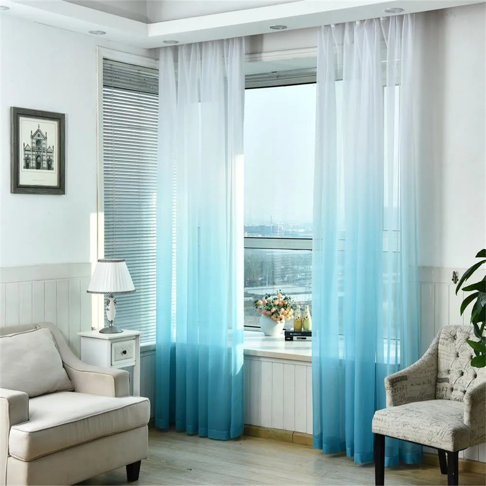 

Leaves Sheer Curtain Tulle Window Treatment Curtains Screening Living Room Home DecorVoile Drape Valance 1 Panel Fabric 8.28