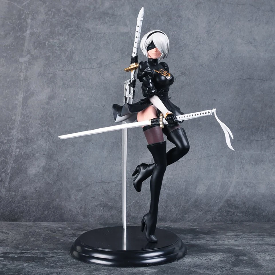 Фигурка Tronzo NieR Automata YoRHa № 2 Тип B 2B привлекательная фигурка из ПВХ модели Аниме