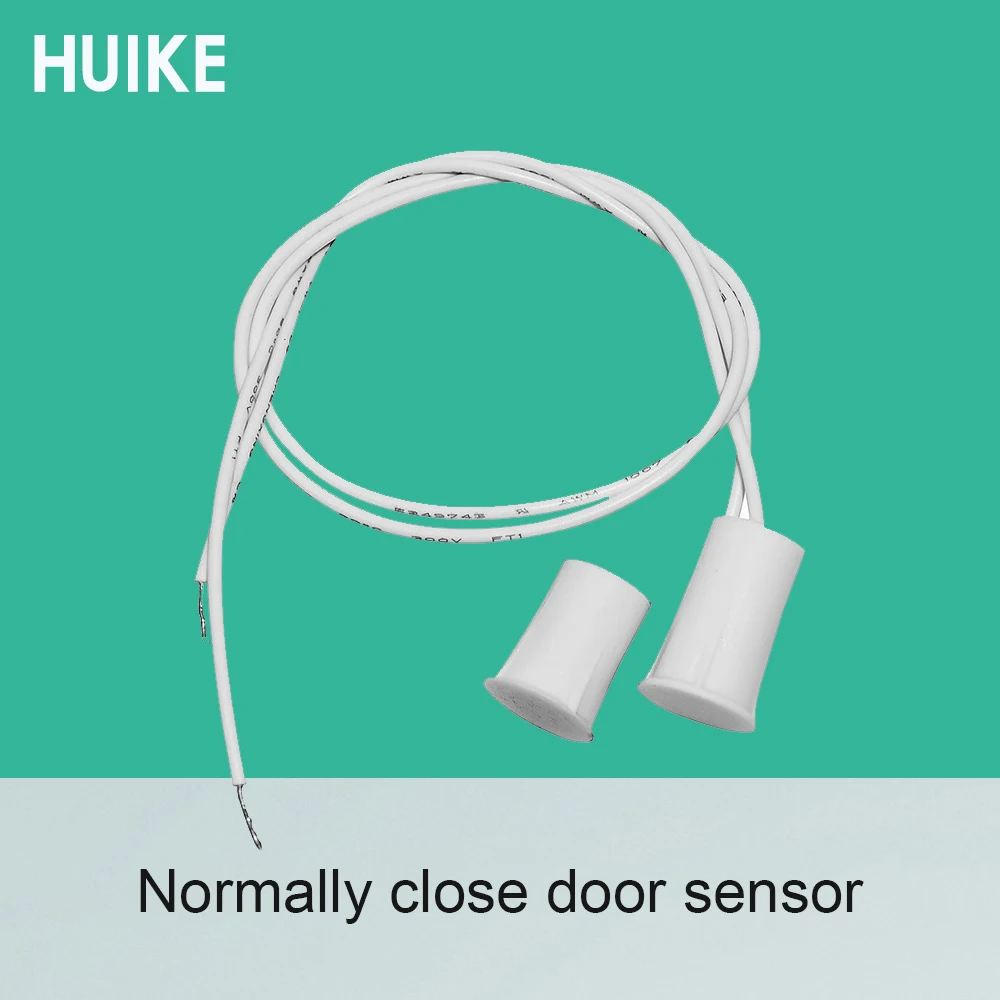 

Security home Door open alarm wired magnetic door sensor reed switch position holder NC signal window magnet detector
