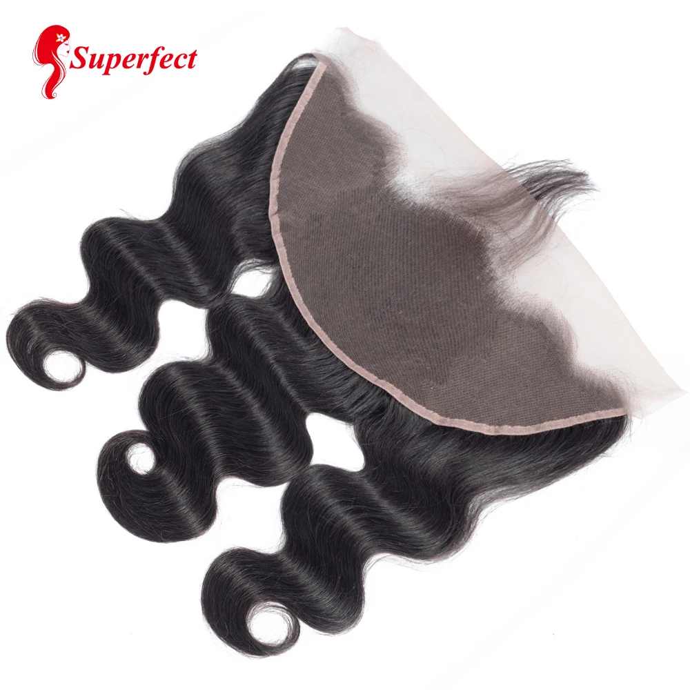 

Deep Part 13X6 Lace Frontal Closure Body Wave Human Hair Frontal With Baby Hair Brazilian Ear To Ear Lace Frontal Remy Hair