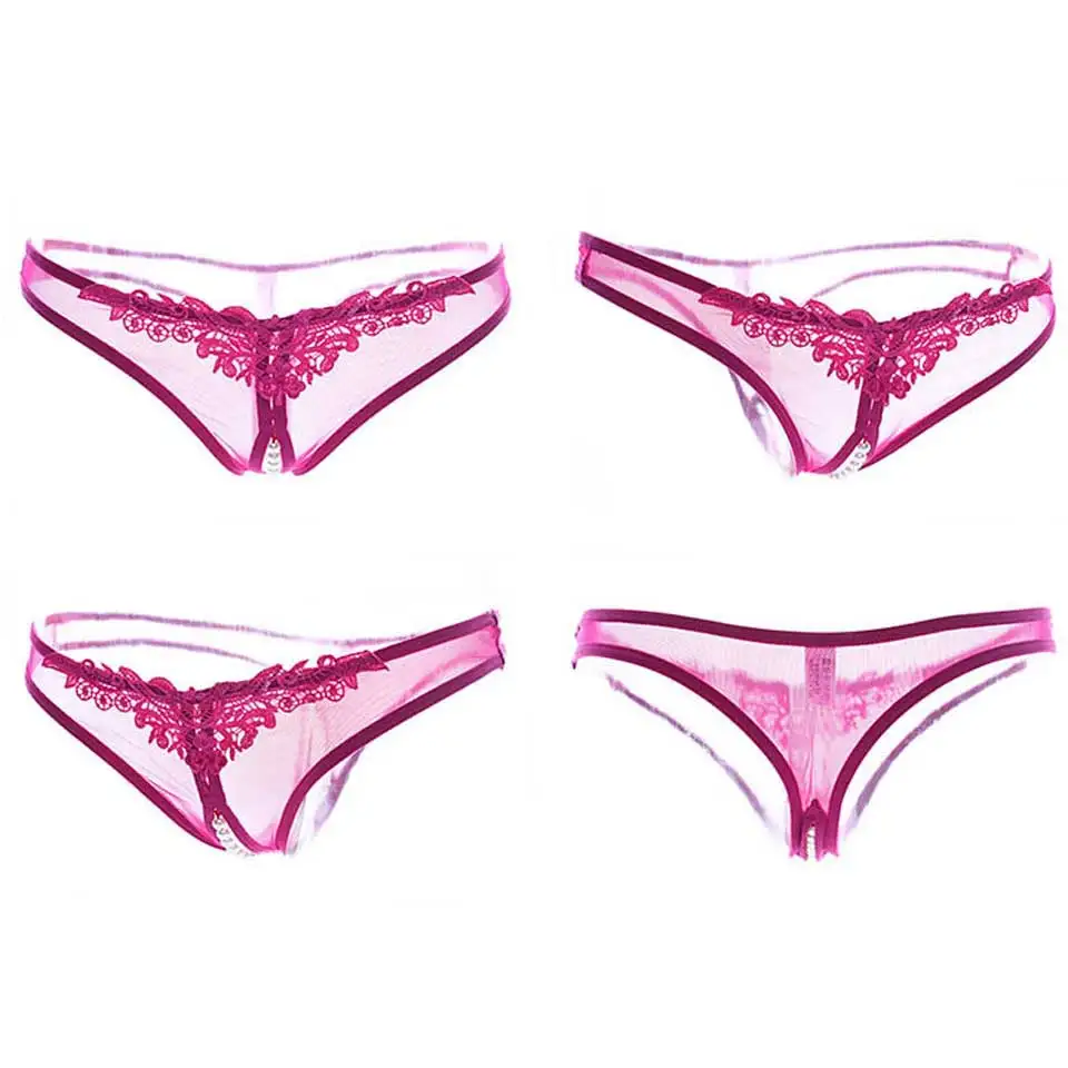 Transparent g-string Set
