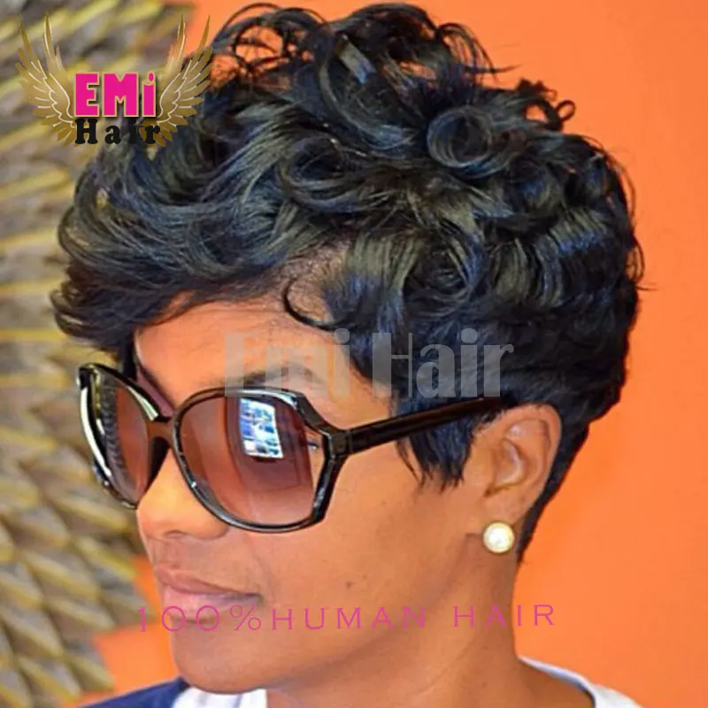 2016 Brazilian Human Short Curly Hair Wig Hot Sale Bob Tight Curly