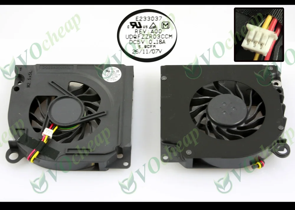 Новый оригинальный ноутбук вентилятор охлаждения ноутбука (кулер) для Dell широта