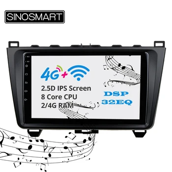 

Sinosmart support BOSE Android 8.1 2Din IPS/QLED 2.5D screen car gps navigation player for Mazda 6 radio 2008-2010,2011,2012