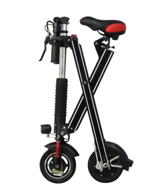 Best price at $1038 Cheap shock proof comfortable bike 1 charge battery for 30 km easy to carry Popular double brake small folding electric bicycle