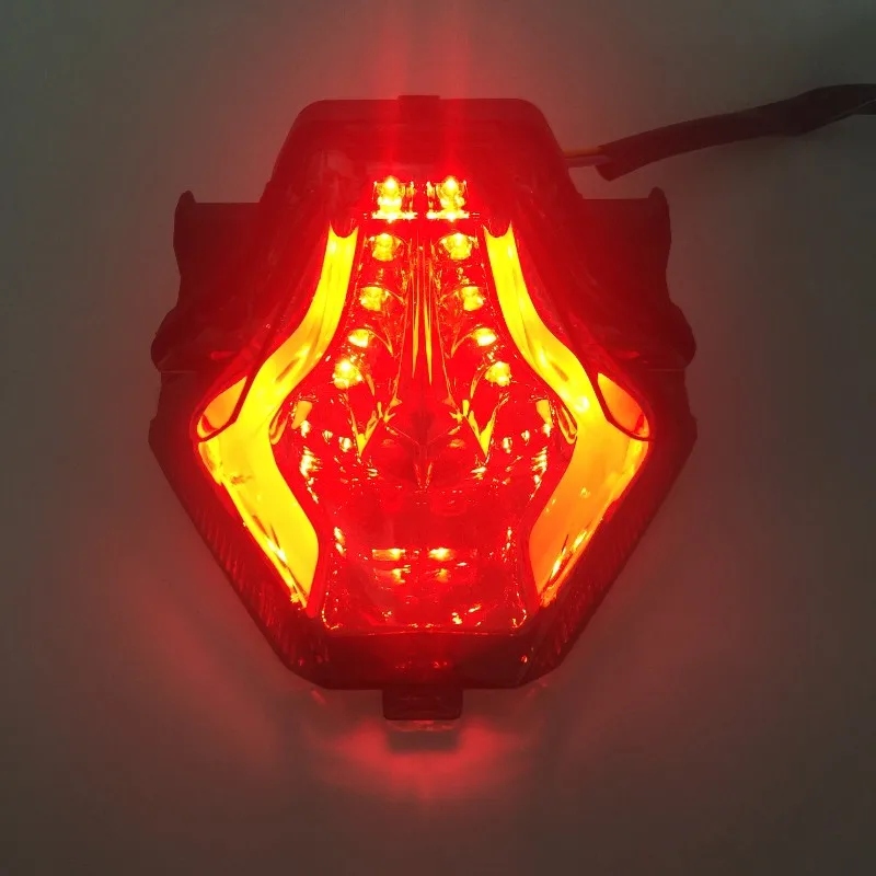 

For yamaha YZF R25 R3 motorcycle LED tail lamp JPA tail light modified rear lights red turn light stop lamp free shipping