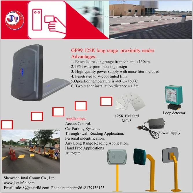 125k long range proximity reader