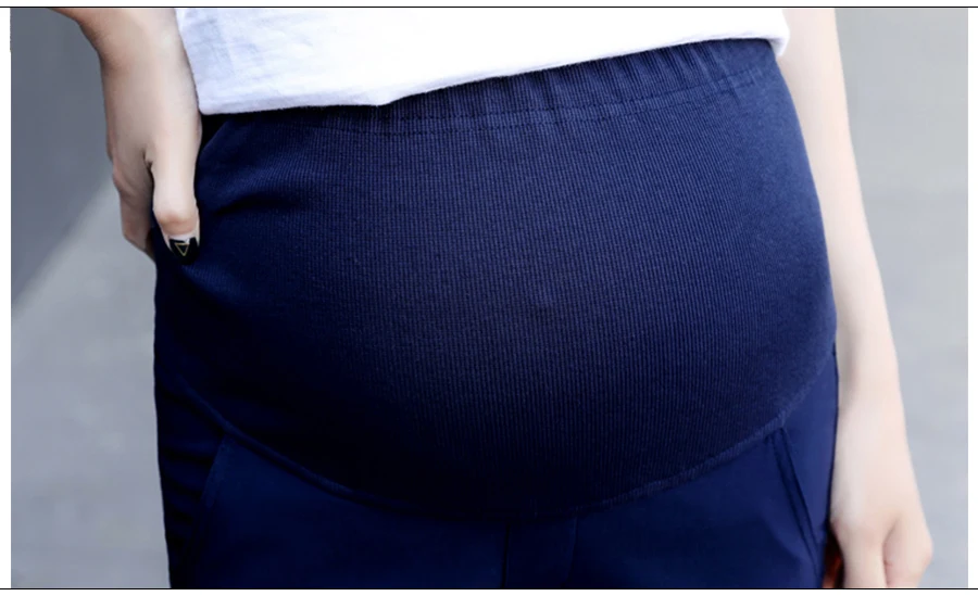 Тонкие кружевные удобные повседневные штаны для беременных Брюки пуловер для беременных брюки Регулируемая Одежда для кормящих