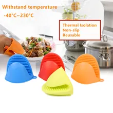 2 шт Силиконовые перчатки кухонные перчатки термостойкие перчатки приготовление, Выпекание, барбекю Микроволновая Печь анти-ожоги перчатки утолщенные