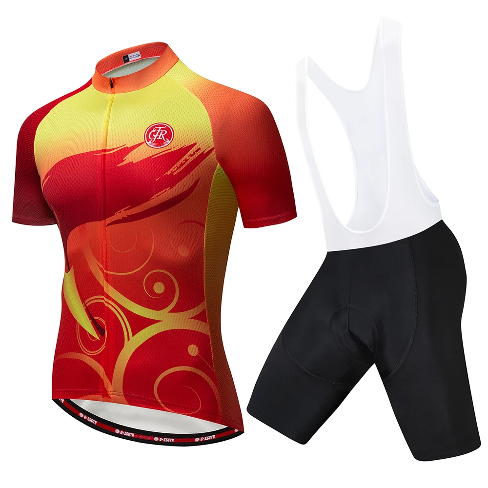 Мужские велосипедные Шорты Roupa Hombre Ciclismo комплект из дышащего Джерси с коротким