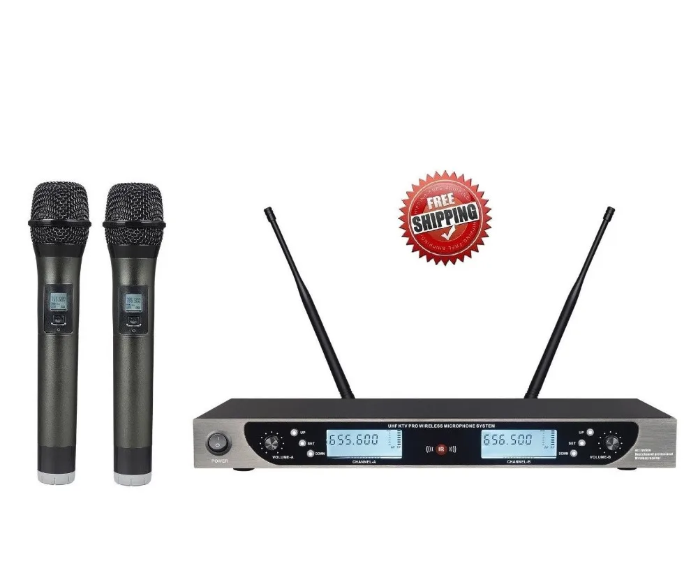 Karaoke Microphone uhf Wireless Speaker Microphone outdoor wireless