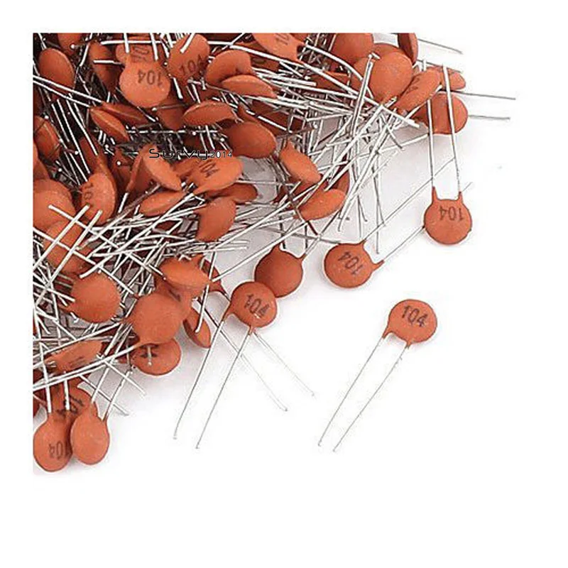 

1000pcs Porcelain capacitor 1pf-0.1UF Total 50 types 20pcs for each bag BBC