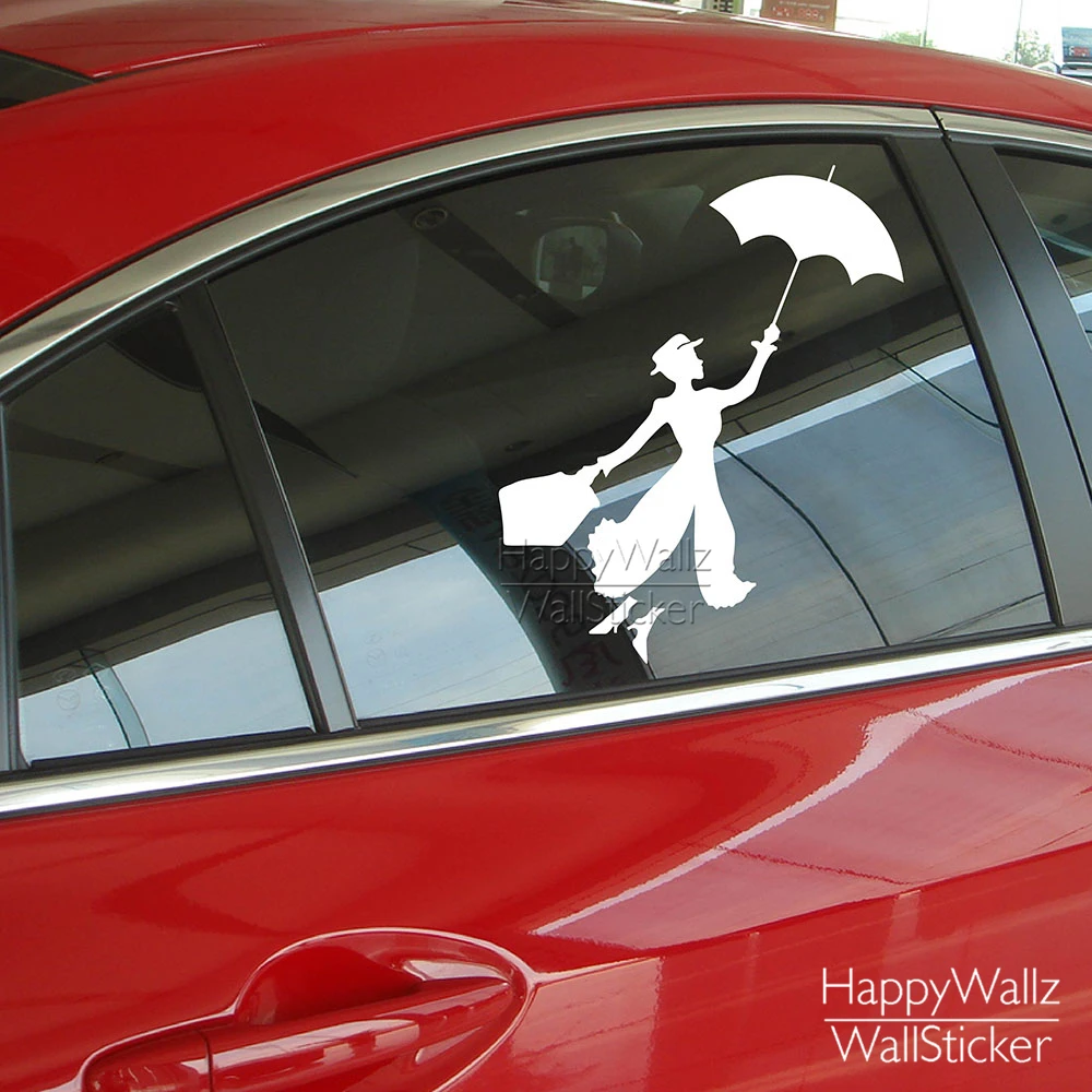 Autocollant Mural Pour Voiture Citation De Mary Poppins Autocollant Inspirant Amovible Etanche Pour Bricolage 538s Aliexpress