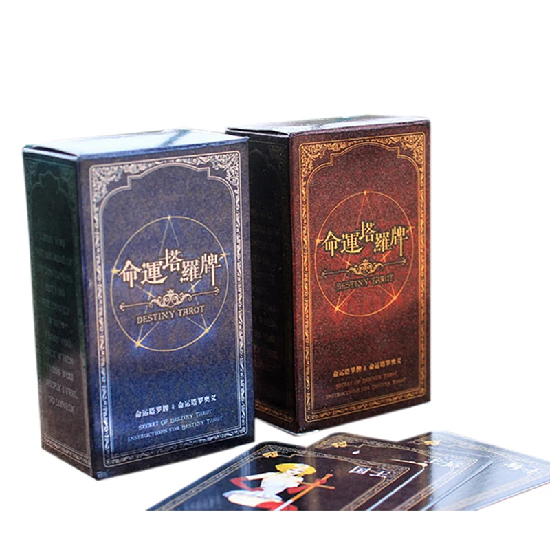 72 шт./лот карточка Destiny Tarot покер семейная Студенческая Веселая Игра Pokers