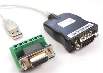 

100pcs USB 2.0 to RS485 DB9 COM Serial Port Device Converter Adapter Cable with CD Driver