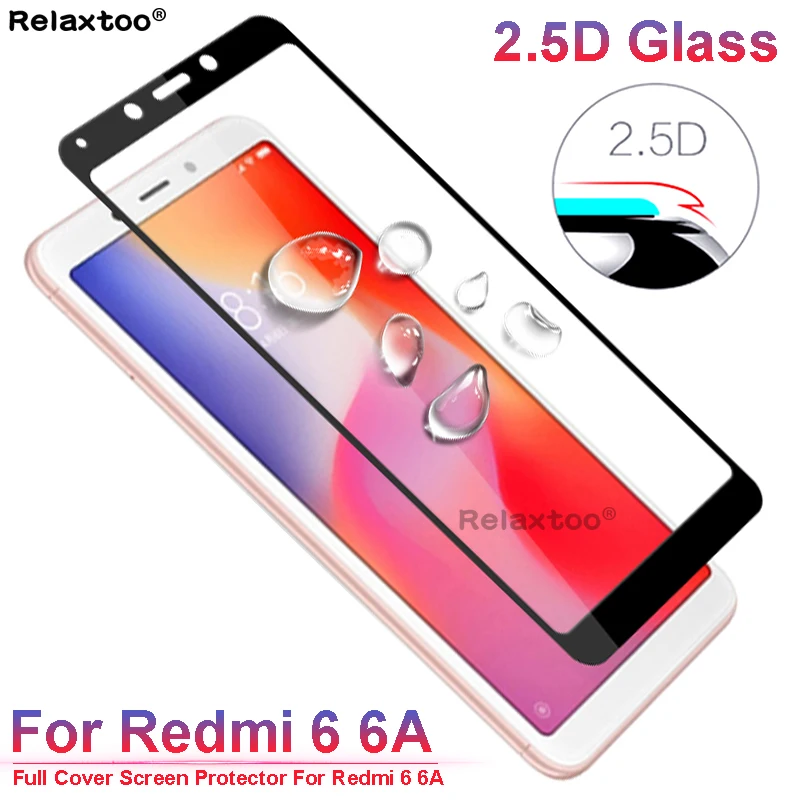 Xiomi redm 6 закаленное стекло для xiaomi redmi 6a защитное стекло Защитная пленка для xaomi xiaomi remi redmi 6a redmi 6 6 a6