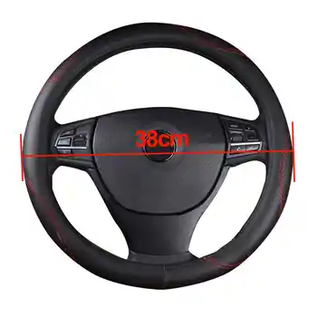 

FLY5D 3D steering wheel cover environmental protection Not smelly Diameter 38cm Elegant and elegant car steering wheel cover