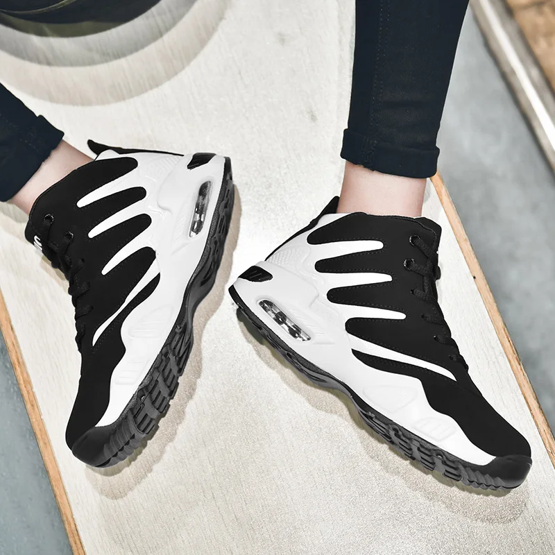 

PU sole, ultra lightweight basketball shoes