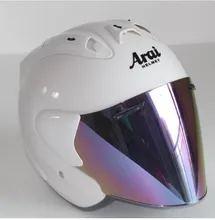 Casco de la motocicleta semiabiertas cara de las mujeres de los hombres Casco Vintage Scooter Jet Casco Retro Cascos Pare Moto Cascos Para