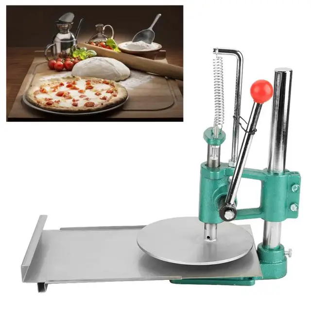 Manual Pizza Dough Roller Machine 8 Inch Pizza Dough Sheeter Pizza
