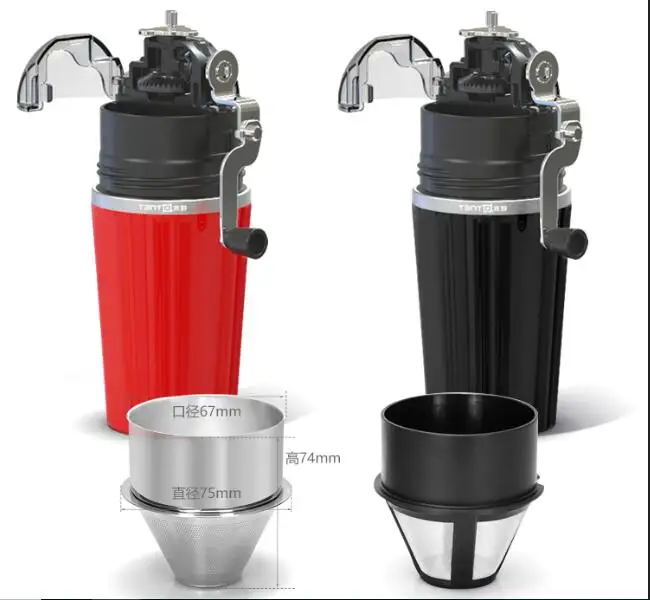 

Mini Coffee Machine Manual Coffee Maker Portable Pressure Espresso Coffee Maker Handheld Espresso Maker for Home Traveller