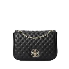 Модные свежий цепи ремни с магнитной застежкой женские сумки через плечо Ромб шаблон с женские Мини каналов сумки