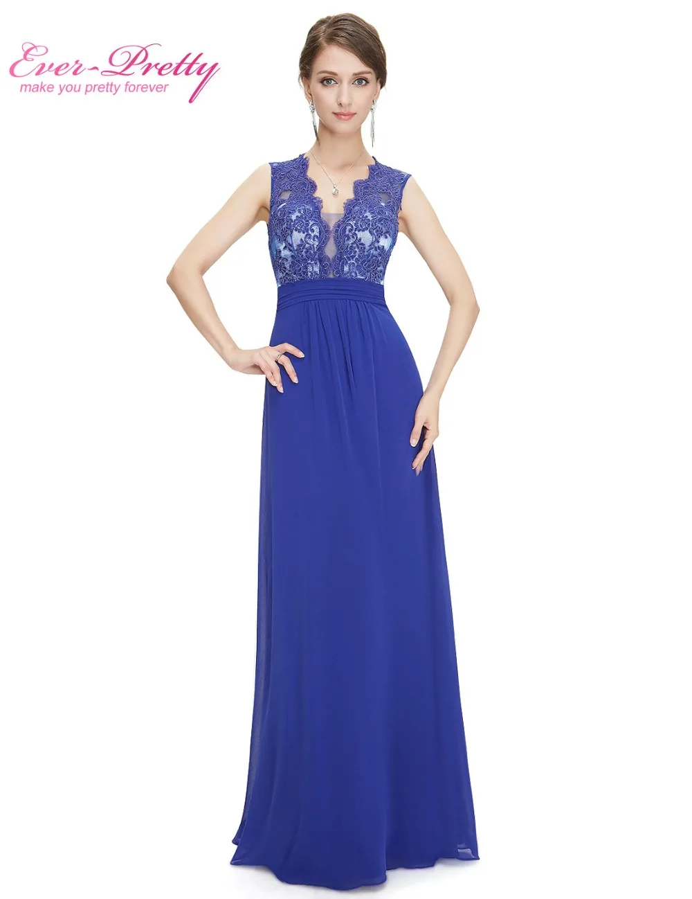 [Clearance Style] A line Chiffon Empire Evening Dress Ever Pretty