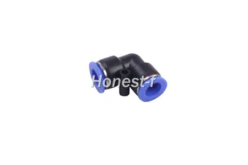 

90 Degree Push in Quick Touch to L Shaped Connect Fitting 10mm OD Tube Pneumatic Elbow Union