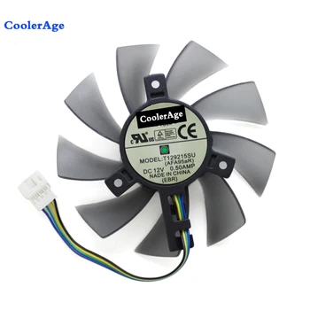 

85MM T129215SU Cooling Fan For Gigabyte GeForce GTX 1050Ti GTX1060 RX 480 470 570 580 GTX 1060 G1 Graphics Card Cooler Fan