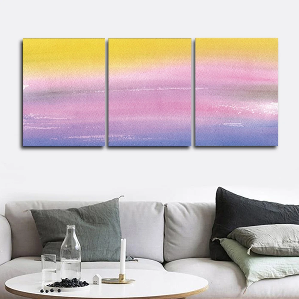 

Brilliant Colours Wall Pictures Poster Print Canvas Painting Calligraphy Decor for Living Room Bedroom Home Decor Frameless