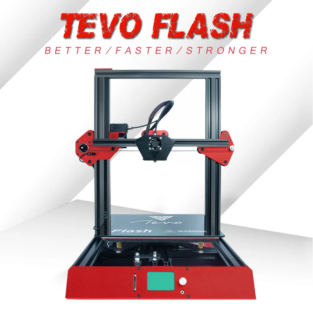 

TEVO Flash 3D Printer kit printer 3d printing Fully Aluminum Frame Printing Machine Stable and Quick with Titan Extruder 50P 50%