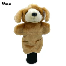 Плюшевый чехол для гольфа с собакой, проход древесина, Гибридный чехол для гольфа, животные, спортивные товары, талисман, новинка, милый подарок