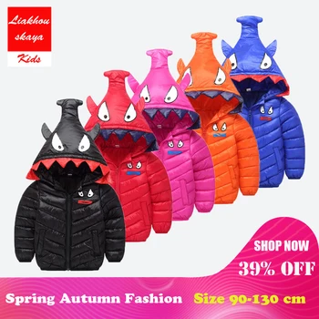 

Liakhouskaya 2018 Children Winter Jacket With Glasses Casual Hooded Girls Outerwear&Coat Teenage Parka Clothing Kids Infant Park