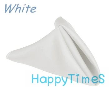 

100pcs/lot Wedding&Banquet Decoration Luxury 40*40cm 100% Polyester Napkin Wedding Cloth Napkins