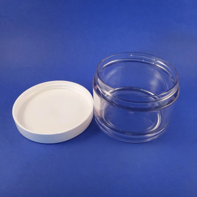 PETG Plastic Empty Clear Container Packaging 250ml BPA free NEW PETG