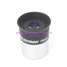 K 10mm Telescope Eyepiece 1.25 Inches 31.7mm Lens Coating Blue Film 10MM Focal Length with Optical Glass K10mm