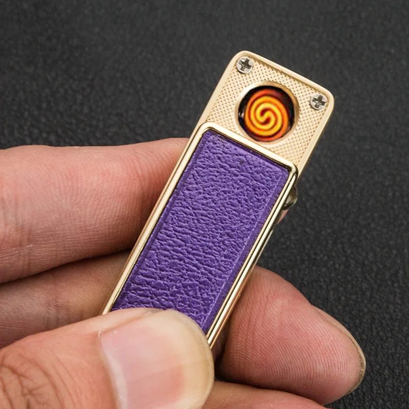 10pcs lot 5 color select plasma lighter font b usb b font encendedor smoke cigarette tool