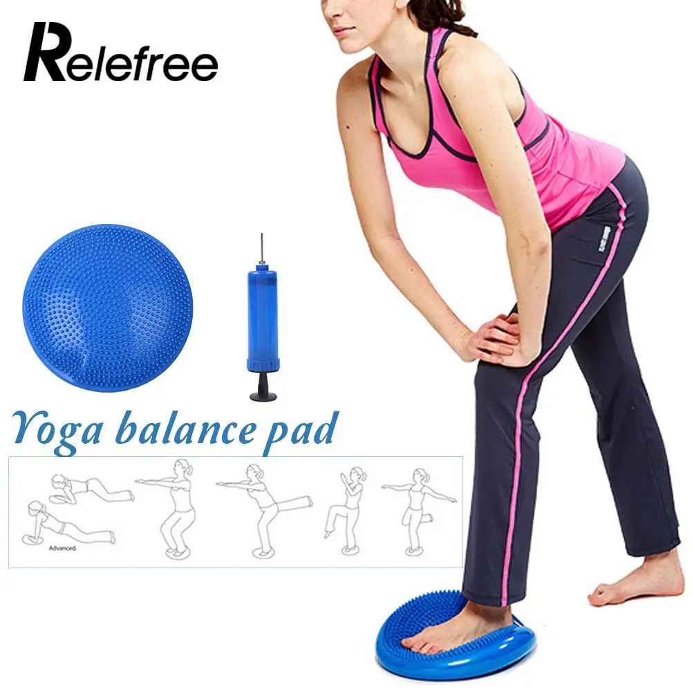 Anti riot Balanced Yoga Massage Plate Cushion Stability Disc Balance