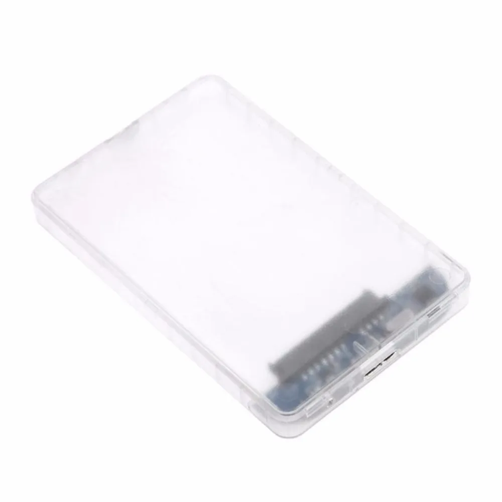 2," USB 3,0 SATA Hd коробка SSD HDD жесткий диск Внешний корпус HDD прозрачный корпус инструмент поддержка 3 ТБ UASP протокол