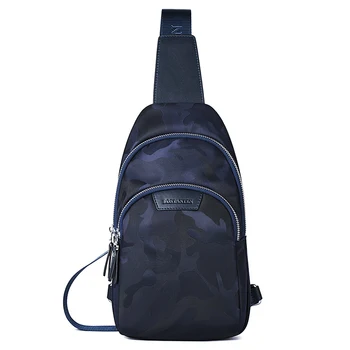 

Bostanten Brand New Men's Chest Casual Canvas bag Crossbody bags Waterproof New Style Small Bags Fashion Single Shoulder Strap