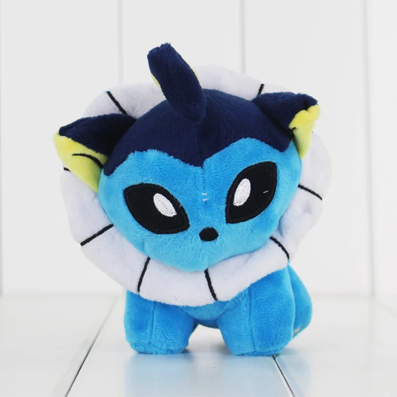 16 шт./лот аниме храп Cyndaquil Ampharos Charizard Lapras Sylveon Eevee Chikorita Плюшевые куклы игрушки