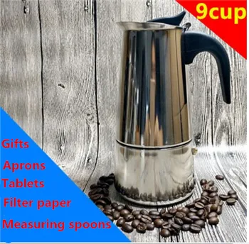 

Coffee Maker Household Espresso Italian Mocha Coffee Maker Commercial Coffee Maker 100ml 200ml 300ml 450ml