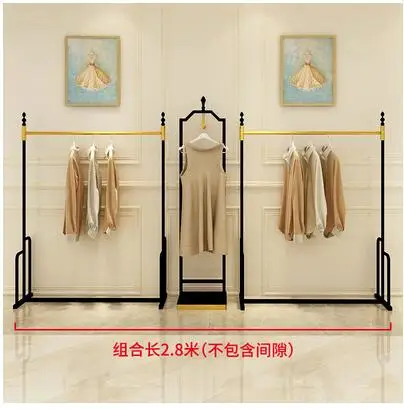 Витрина для магазина модной одежды женский магазин одежды подвесные полки для одежды от пола до потолка настенный комбинированный дисплей