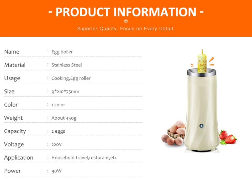product information